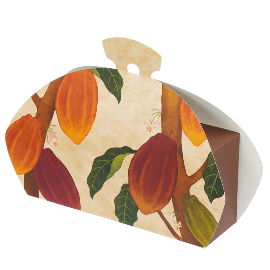 ▼【バレンタイン｜ギフト箱】カカオリーフBOX(タグ付)　200個