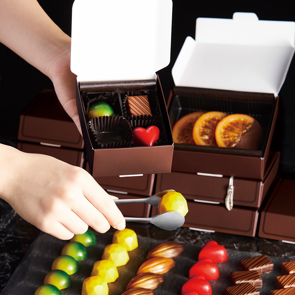 □【バレンタイン｜トリュフチョコ箱】ボワット・デ・ショコラNo.9 100