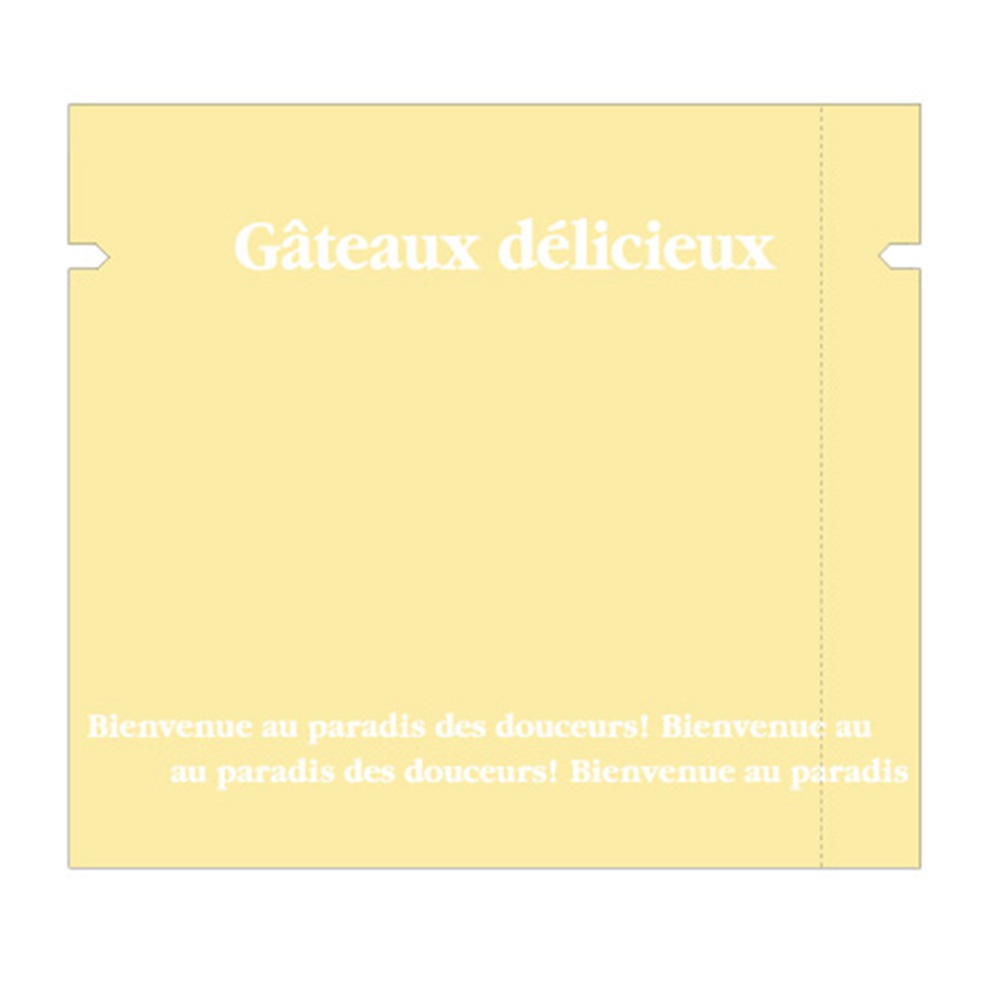 【焼き菓子袋】バリアNY 合掌袋 ガトークリーム 90×100　2,000枚