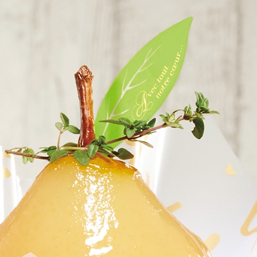 ケーキピック】のりなしラベル リーフ PET 200枚 | 商品別,ケーキ用品