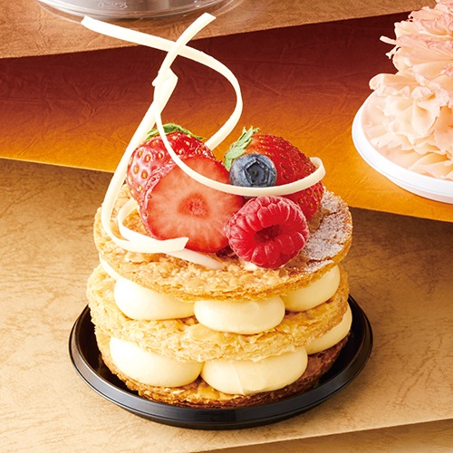 【ケーキトレー　プラスチックトレー】エコPAO PS 70φサークルトレー 黒 (b)　1,200個