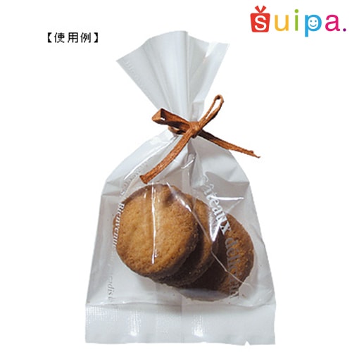 【菓子袋】バリアNY 合掌袋 ガトーホワイト 75×135 2,000枚