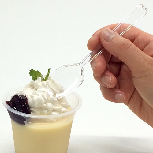 リーフスプーンP130（N)単袋入り　5,000本 【送料無料　おしゃれな形状！】