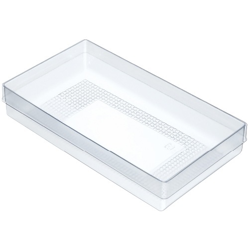 【日本製】PVC クリアケース カレ 大　100個【中身が見えるクッキー・チョコギフト】【ゼリーやモンブランなどケーキにも！】