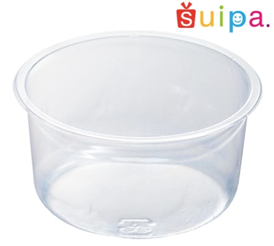 ☆【薄型プラスチックカップ】A-PET フルールカップ 丸 5,000個