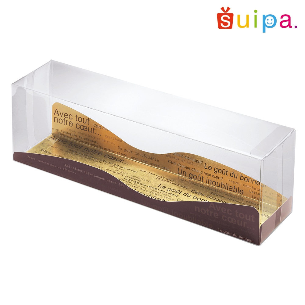 送料無料 ｐｐロングケーキｂｏｘ 台紙付 0個 ロングケーキに最適 焼菓子にも 菓子別 ロングケーキ 箱 スイーツパッケージのお店suipa 東光