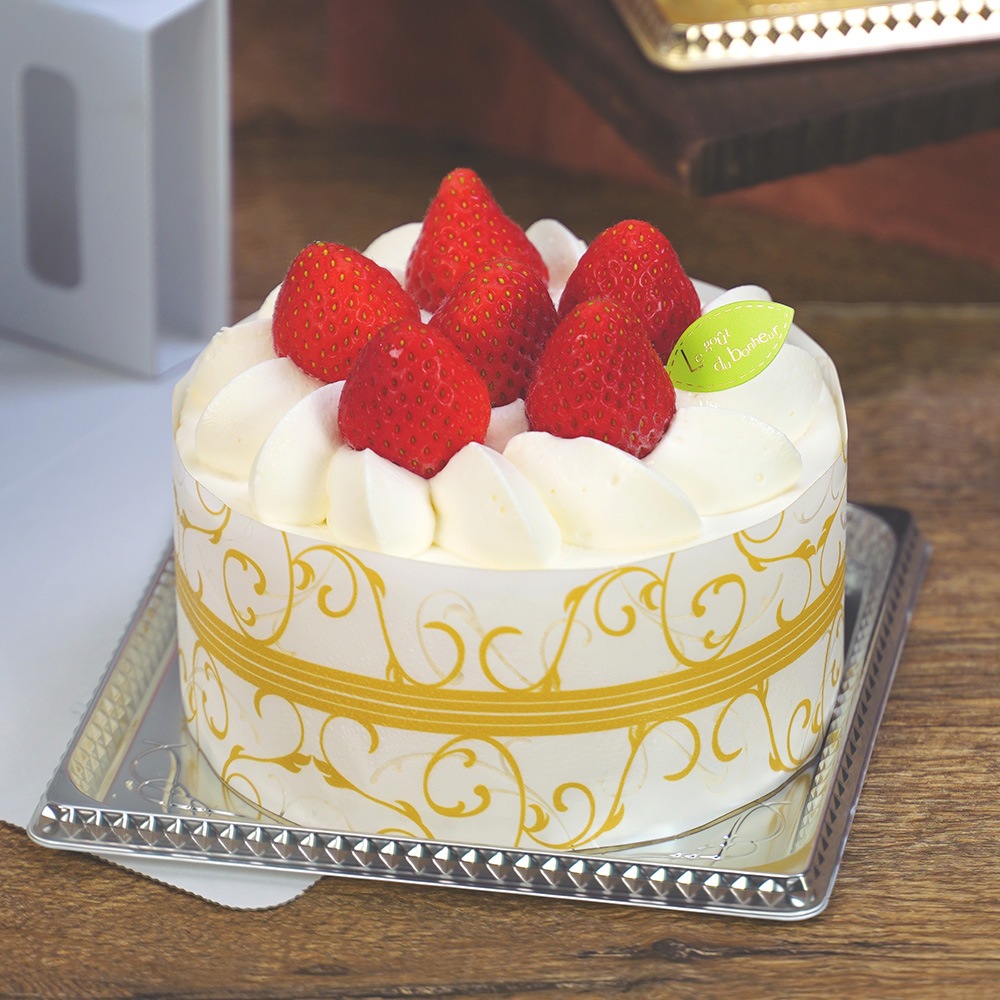 【クリームがつかないケーキ用フィルム】撥油コートケーキフィル つた柄 60x600(6号) 1,000枚