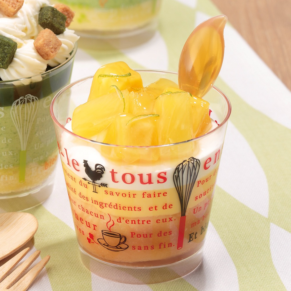 【プラスチックカップ】エコPAO PS 76-185 スタンダードカップ U (b) ボナペティ 赤　500個