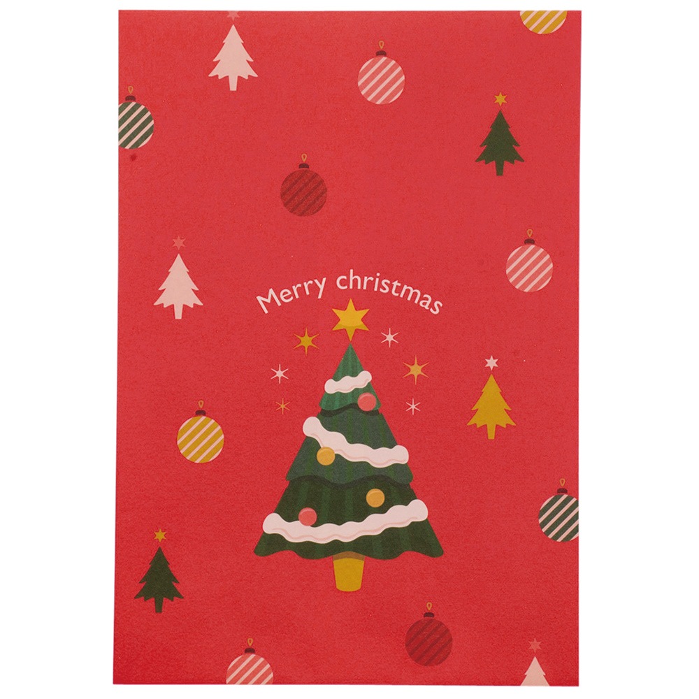 ■【ラッピング袋】クリスマス平袋 4柄アソート　100枚（25枚×4柄）