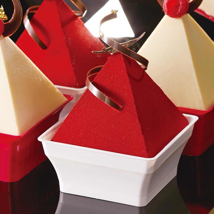 【耐熱】PP 86角 アラモードカップ 白 600個【デザートカップ プリンカップ プラスチック容器 耐熱容器】【角型カップ】