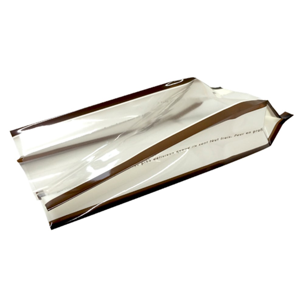 【12/4~12/18限定OFF★菓子袋】バリアNY GZ袋 ドゥミセック ホワイト 大 99×43×220 2,000枚