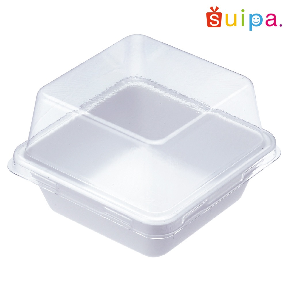 ●【和菓子容器】PPF　和生1ケセパレート本体　白　本体・蓋セット　5,000個