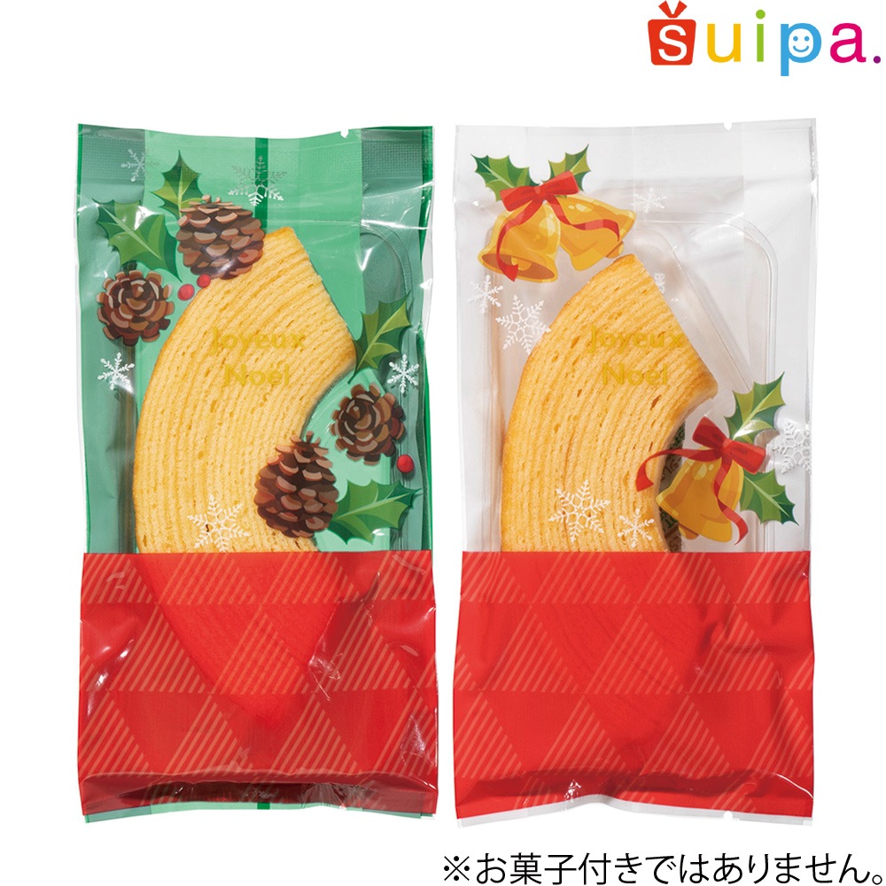 【バリア袋 菓子個包装袋】バリアNY GZ袋 ノエル2種アソート 90×36×180　400枚（200枚×2柄）