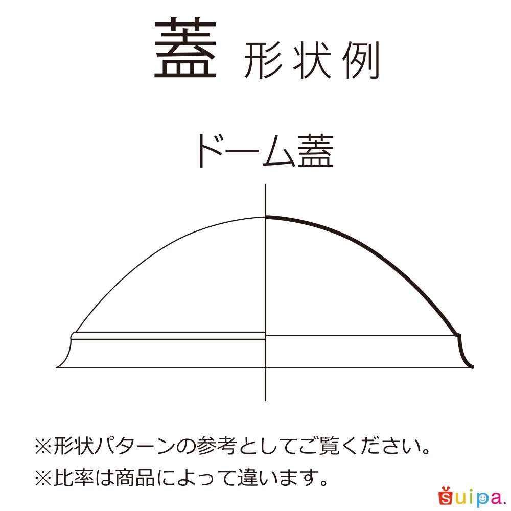 【蓋】76φドームL蓋-P(A-PET) 2,000個