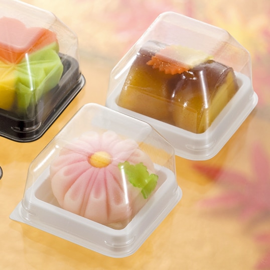 【和菓子容器】PS　和生マルチカップ本体（白）本体・蓋セット　5,000個