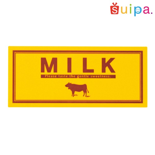【日本製】シール MILK(ミルク)　200枚
