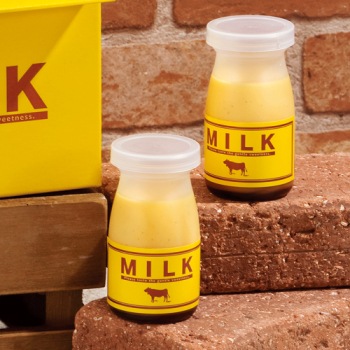 【日本製】シール MILK(ミルク)　200枚