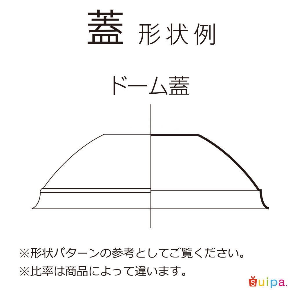 【蓋】PAO88ミリφドーム蓋 A-PET-P　2,000個