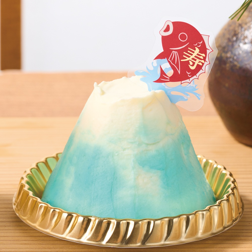 ■【お正月 ケーキトッパー】お正月 のりなしラベル おめで鯛 200枚