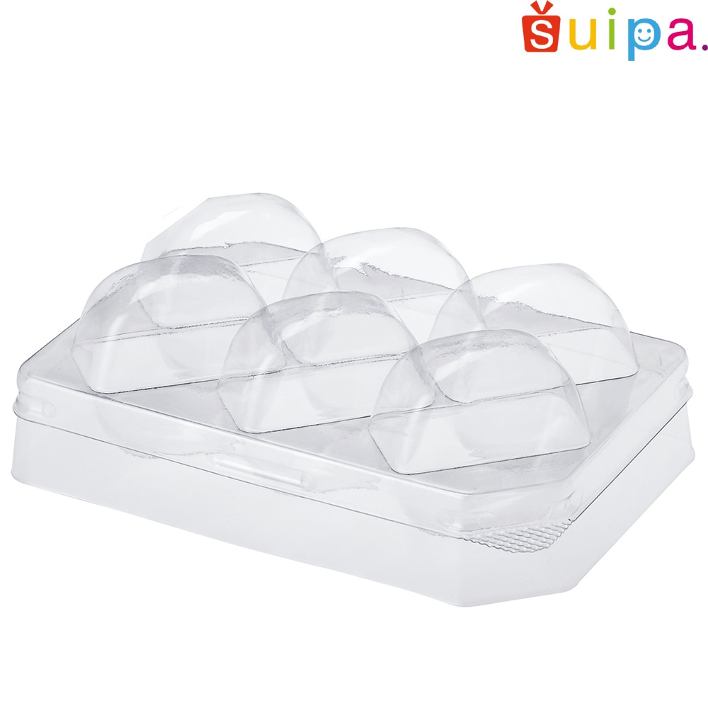 まかろん マカロンケース】PVC マカロントレー6ケ用 蓋 200個 | 商品別,トレー