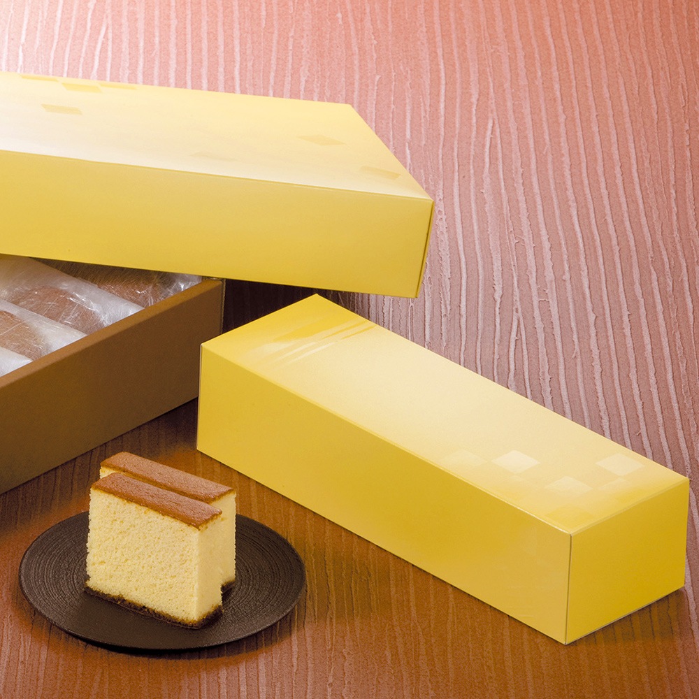 【贈答用箱】カステラ外箱 市松柄 0.75斤 200個