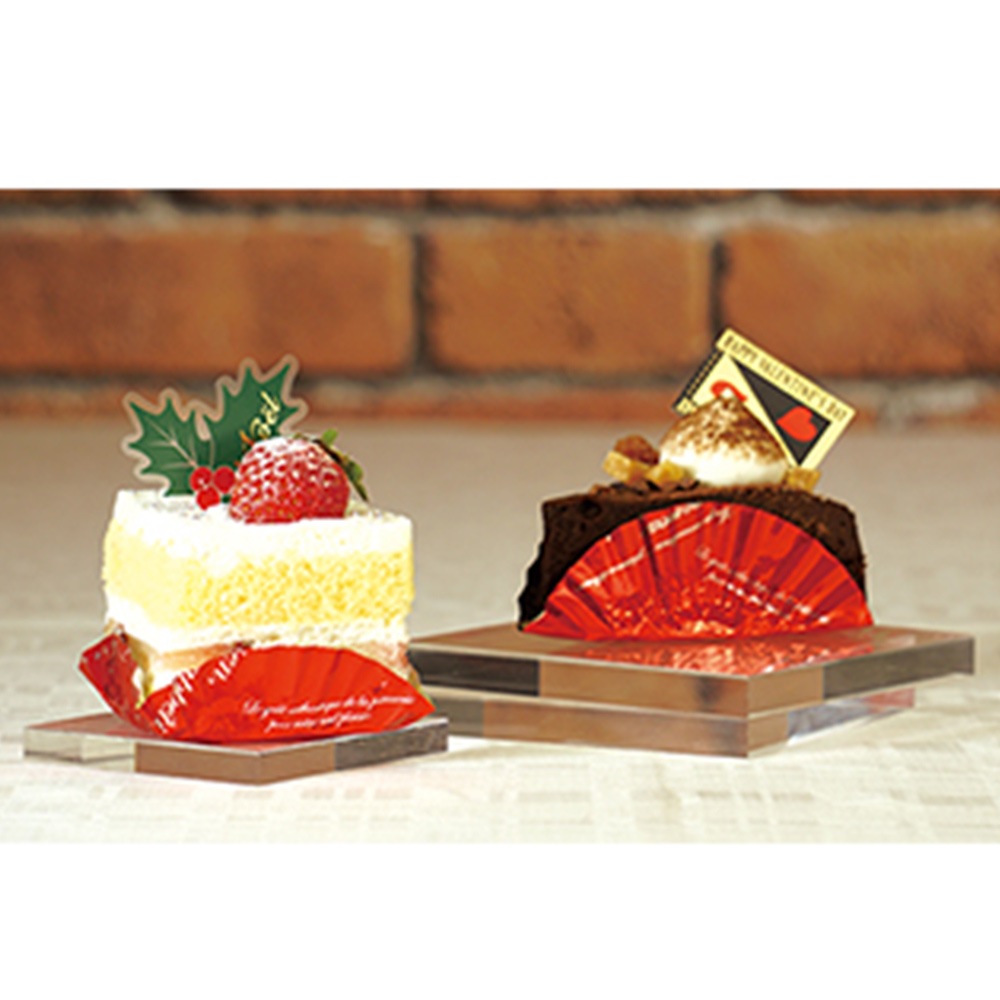 アルミケース 110φ×底径70φ フランス文字柄 レッド　500枚