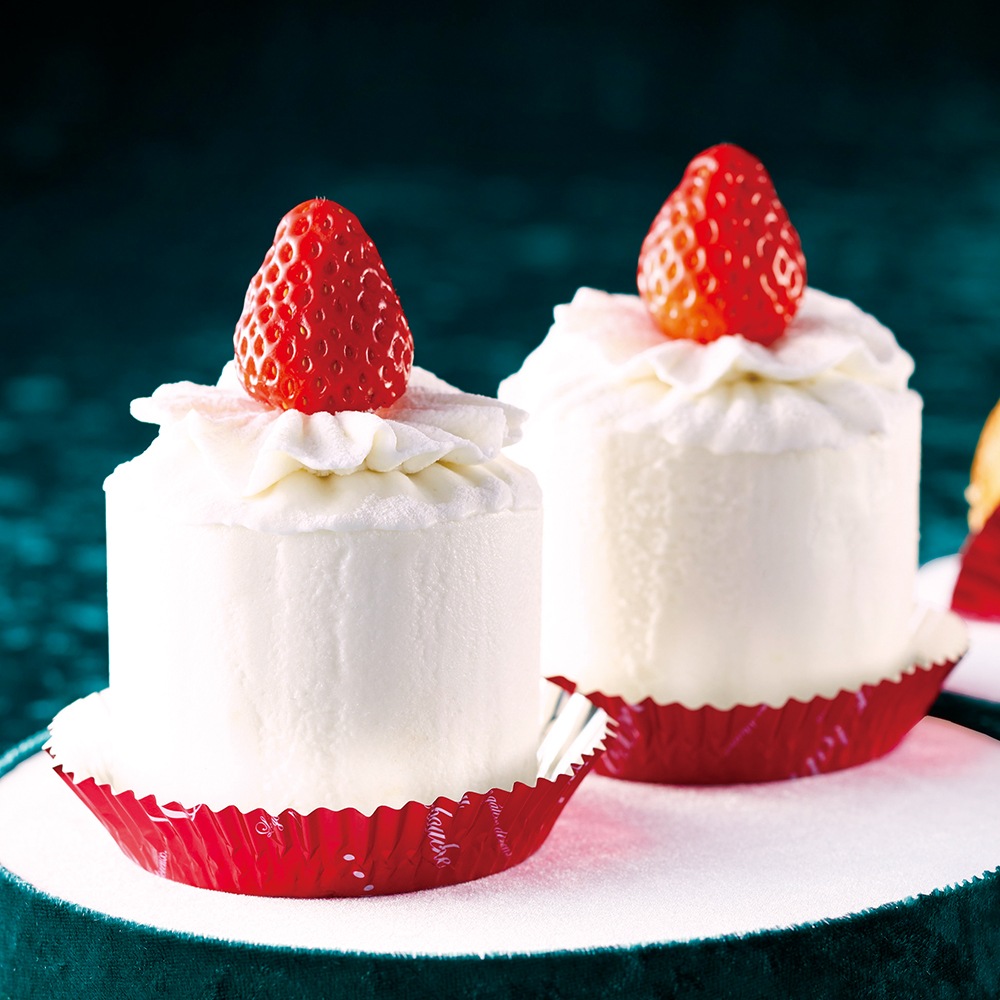 アルミケース 110φ×底径70φ フランス文字柄 レッド　500枚