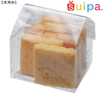 【菓子袋】バリアＮＹ ＧＺ袋 ガトーホワイト 80×66×246（ミリ）2,000枚