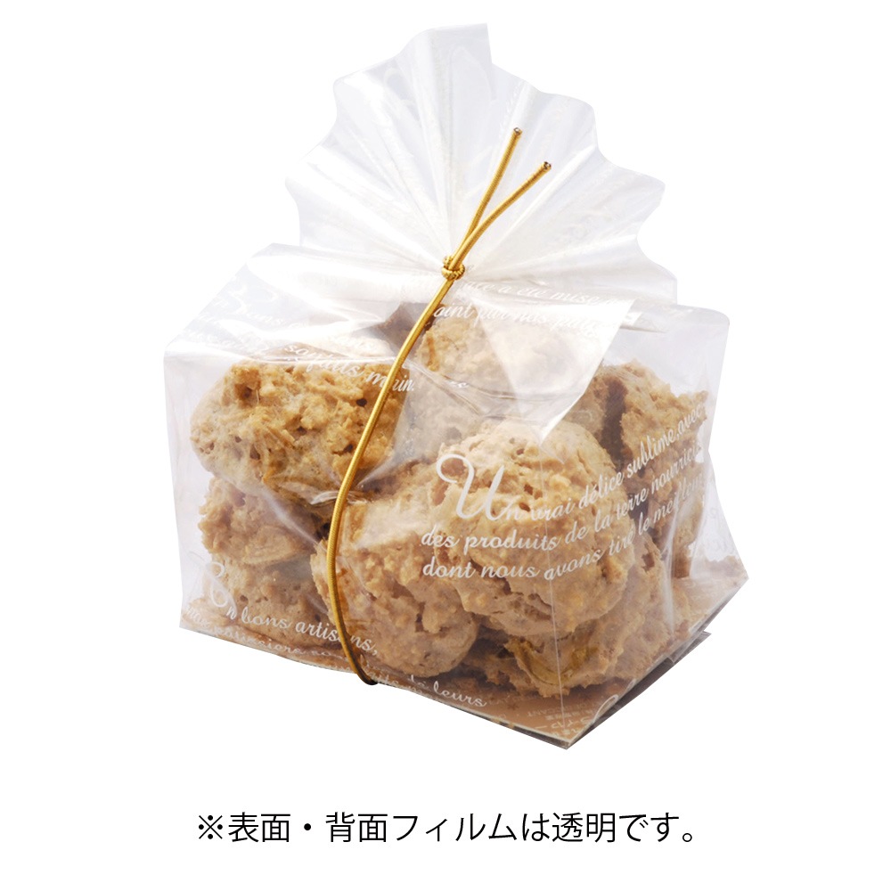 【菓子袋】バリアＮＹ ＧＺ袋 ガトーホワイト 80×66×246（ミリ）2,000枚