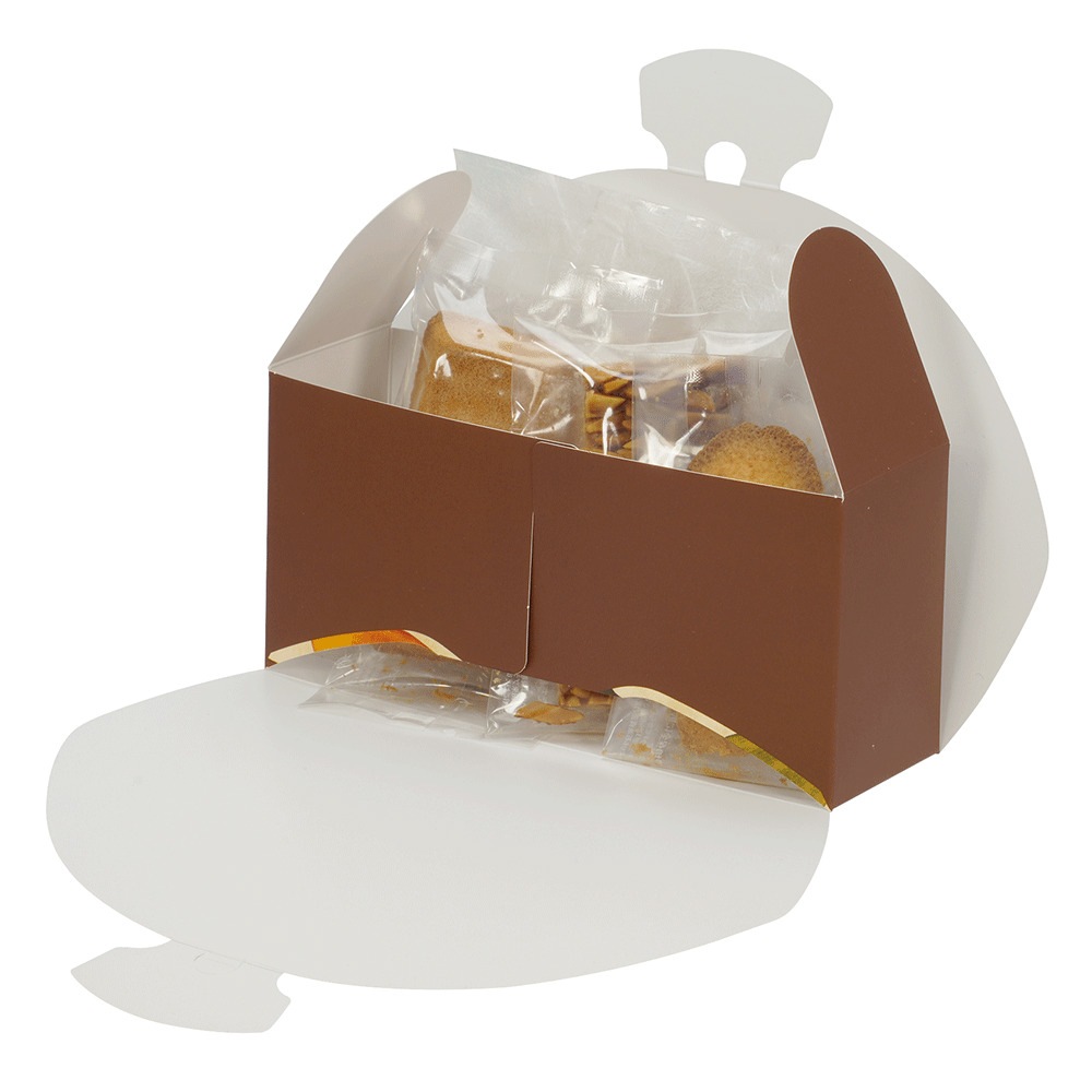 ▼【バレンタイン｜ギフト箱】カカオリーフBOX(タグ付)　200個