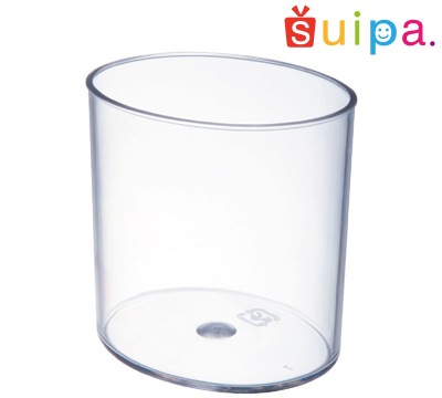 【楕円形プラスチックカップ】PS ニートカップ　500個【ゼリーやムースに】