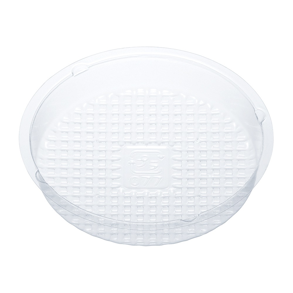 【送料無料】PVC 60φ 丸トレー　5,000個【おまんじゅうの皮がくっつきにくい！】