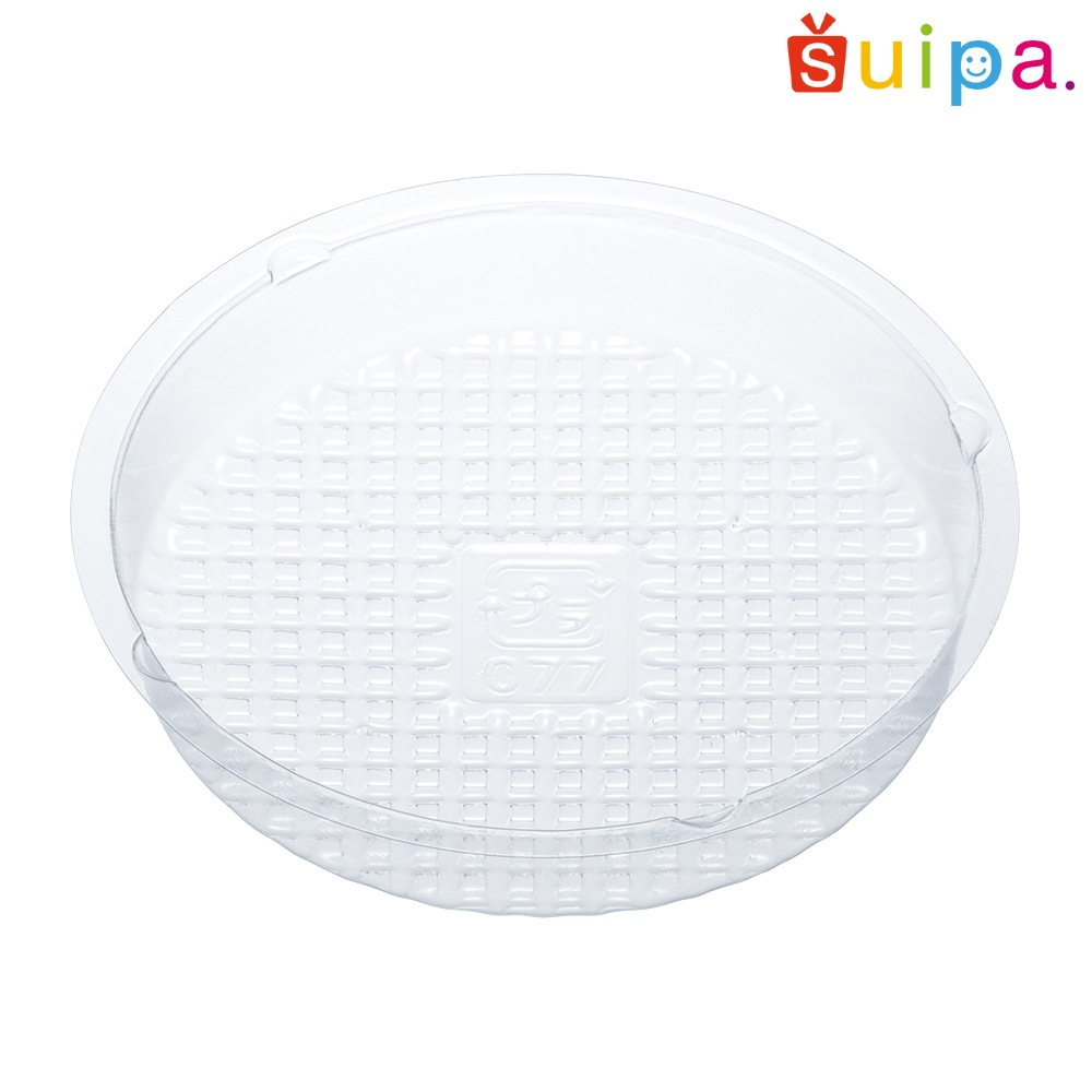 【送料無料】PVC 60φ 丸トレー　5,000個【おまんじゅうの皮がくっつきにくい！】