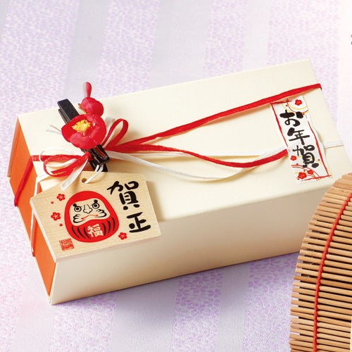 【組み立て簡単贈答用箱】プッシュギフト(オレンジ) SS(内寸160×65×65H) 200個