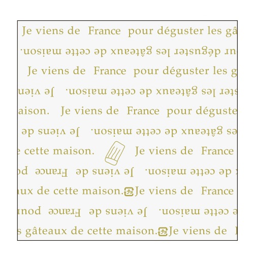 OP マットフィルム 150角 フランス ゴールド　500枚
