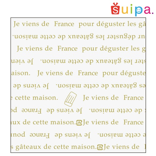 OP マットフィルム 150角 フランス ゴールド　500枚