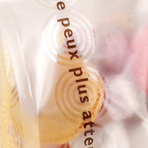 【スタンド菓子袋】バリアPET ST袋 ブラウン(100×65×200ミリ) 1,000枚