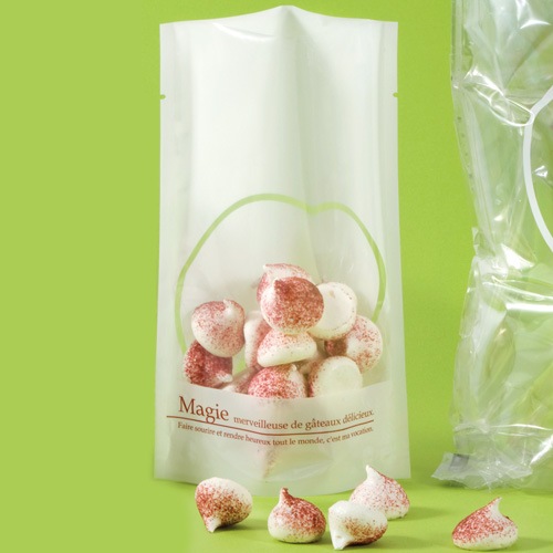 【スタンドクッキー袋】バリアNY ST袋ホワイト(120×70×190ミリ) 2,000枚