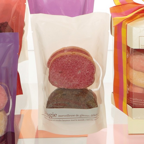 【スタンドクッキー袋】バリアNY ST袋ホワイト(120×70×190ミリ) 2,000枚