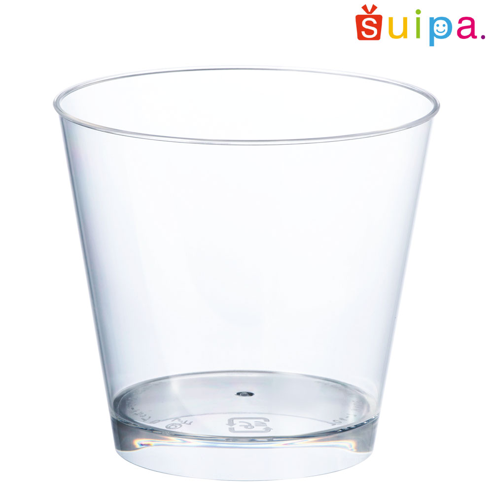 【プラスチックカップ】エコPAO PS 76-185 スタンダードカップ U (b) 500個