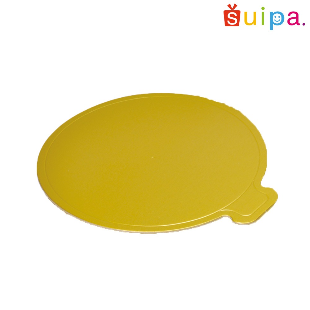 【紙台紙】185φ 取手付金台紙(爪なし) 400枚