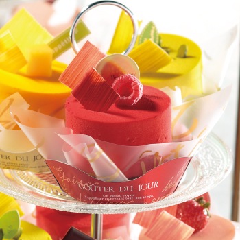 【紙トレー】アラモードトレー グゥテ・ド・ジュール（ルージュ） 1,000個