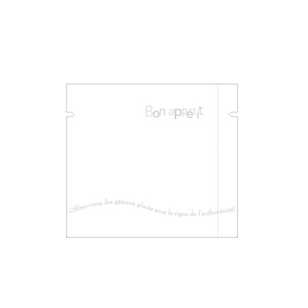 【菓子袋】バリアNY 合掌袋 ボナペティー(Ｗ)  90×100　2,000枚