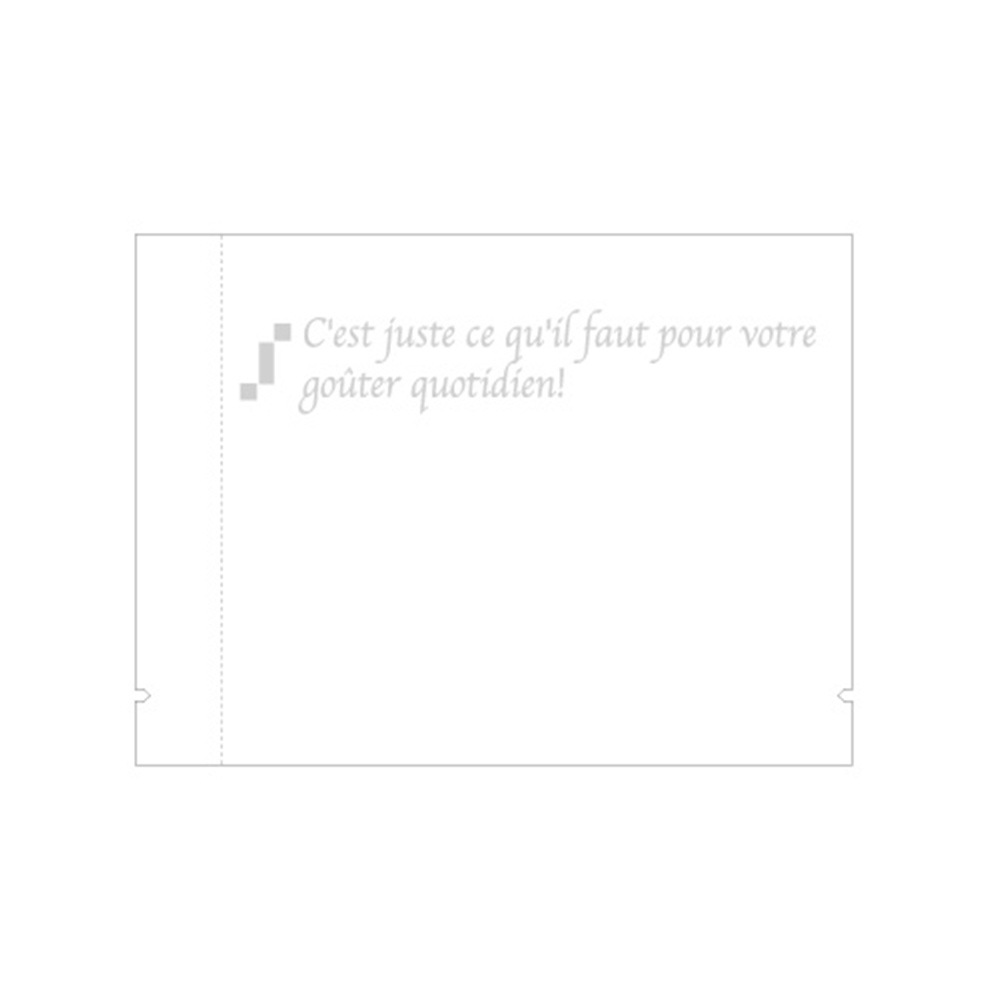 【菓子袋】バリアＮＹ 合掌袋 スクエア（Ｗ） 85×115（ミリ）　2,000枚