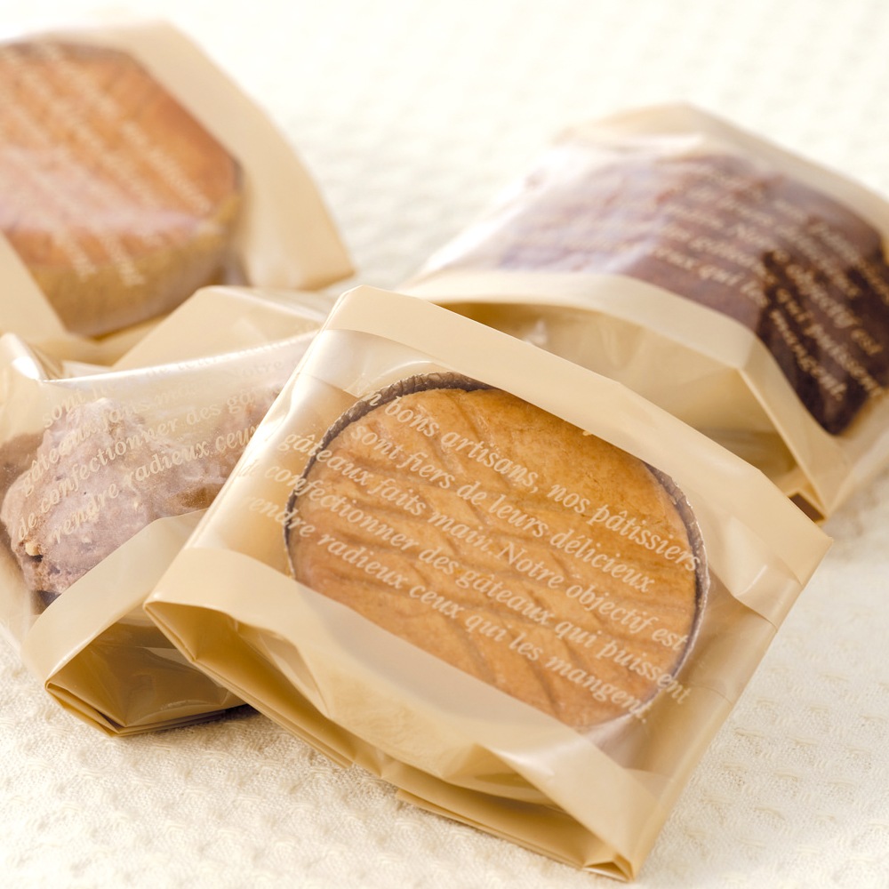 【菓子袋】バリアNY GZ袋 ナチュラルフレンチ 65×35×180　2,000枚