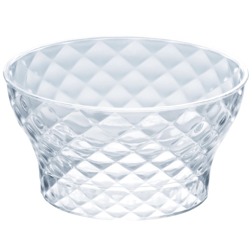 PS 88-175 スマートタートル　450個 　【日本製】【キラキラ ショーケースで光を反射して輝くダイヤカットカップ】【ガラスのようなプラカップ】