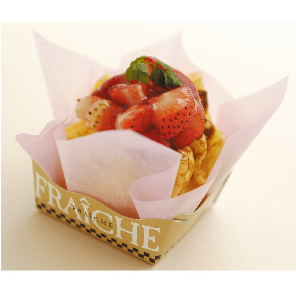 【紙トレー】NEW アラモードトレー(S) ベージュ 1,500個