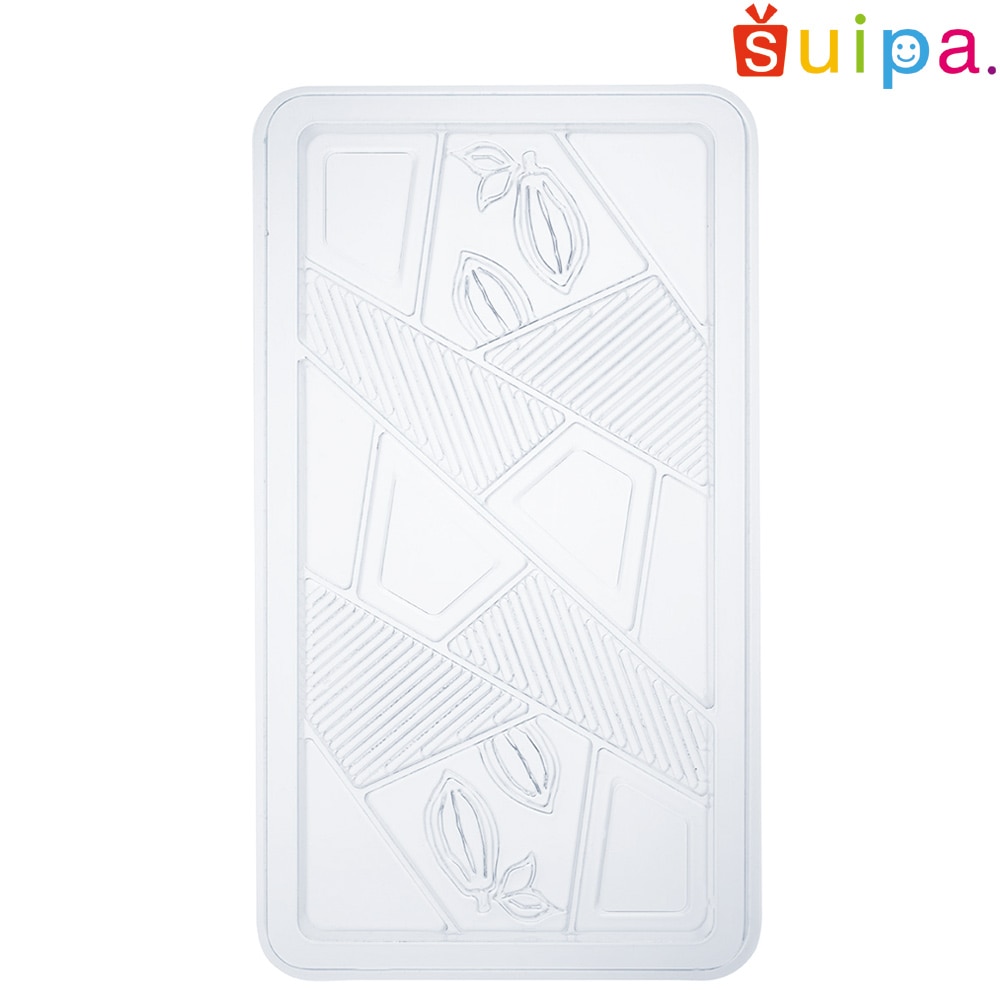 ■【バレンタイン|タブレットチョコ】PVC タブレットモールド パベ M 50個