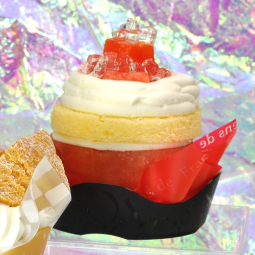 【プラスチックトレー】PS 76φ アラモードトレー ガトデリ 黒 1000個