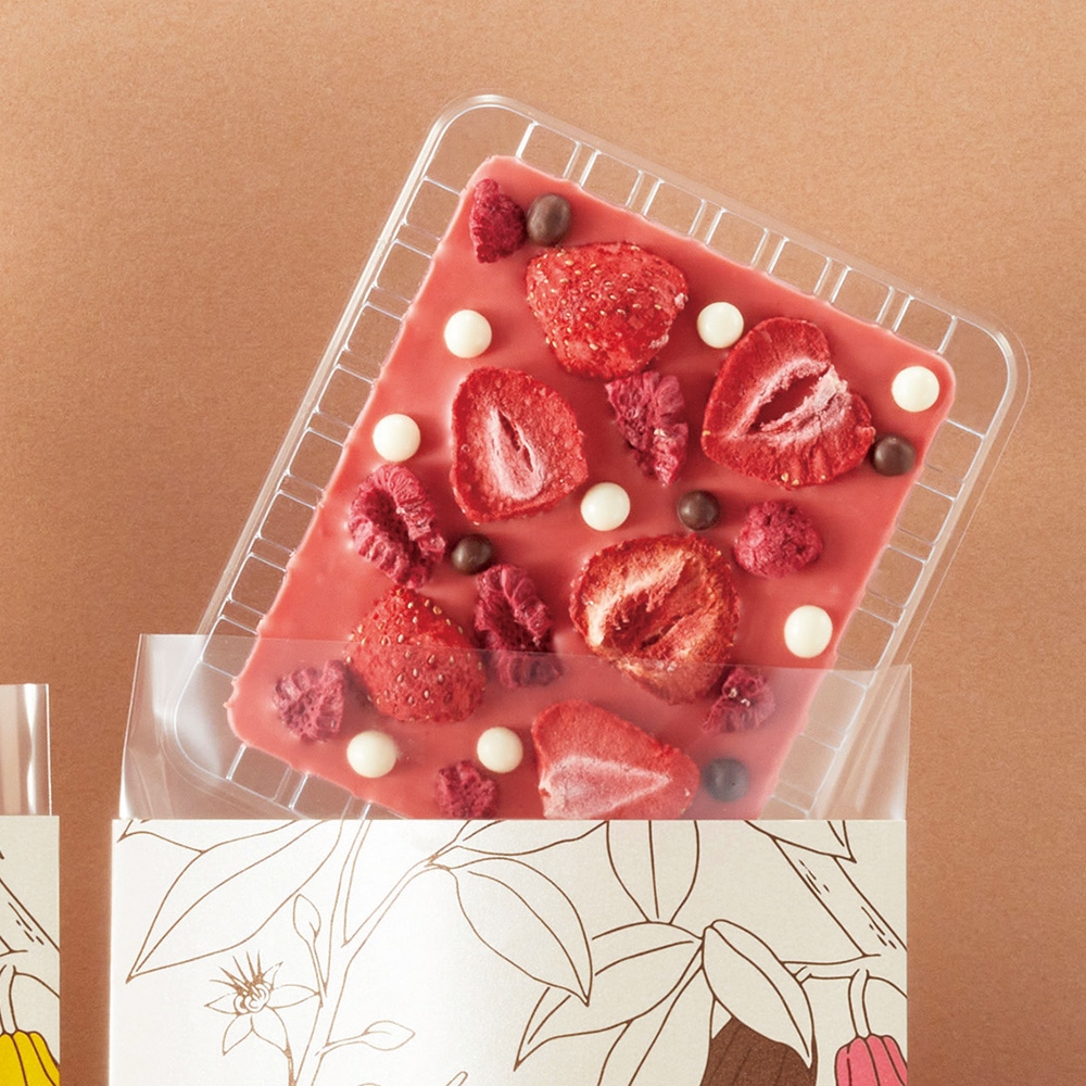 チョコレートマシン ダブルトレイ タブレット・ショコラ / カシューナッツ×レモン | JHOICE